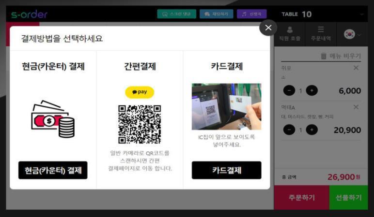 무인결제 시스템