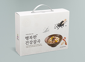 [여수/순천/광양 포장디자인제작] 김제전통시장 행복한건강잡곡 패키지 개발