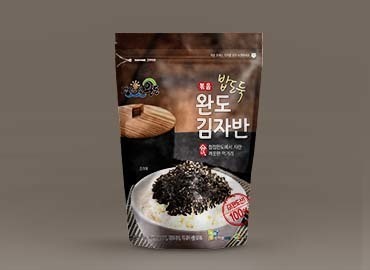 [여수/순천/광양 포장디자인제작] 이엠사랑 밥도둑 완도 김자반 패키지 개발